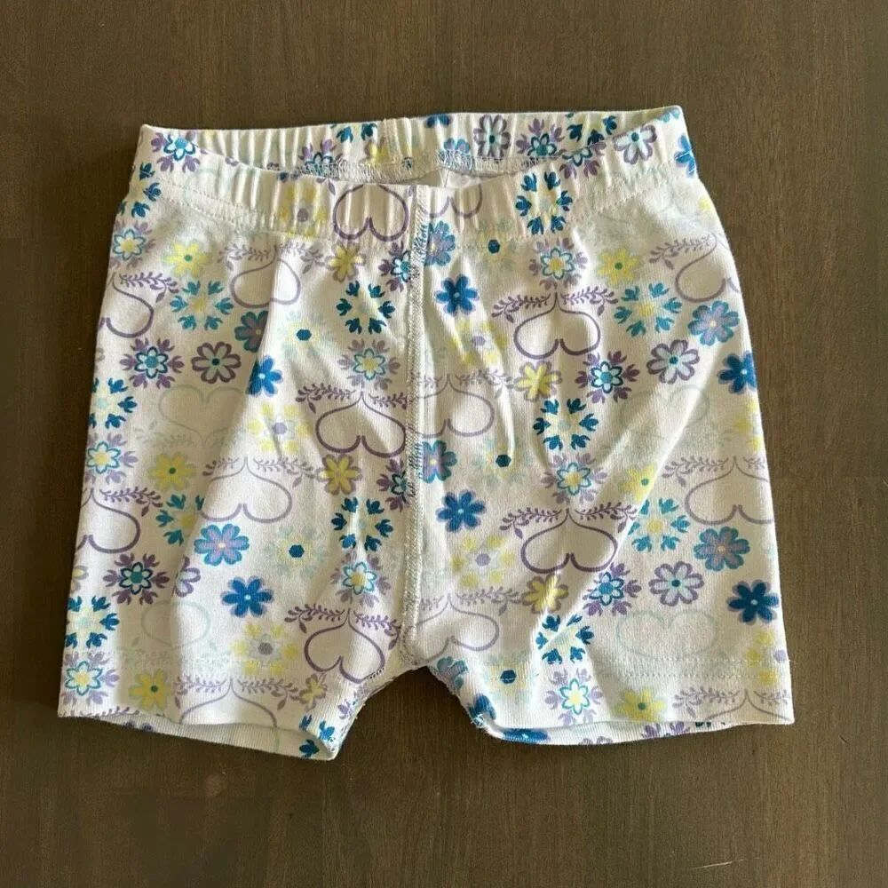 Hanna Andersson X Disney size 4 Purple Short John Pajama BOTTOM ONLY